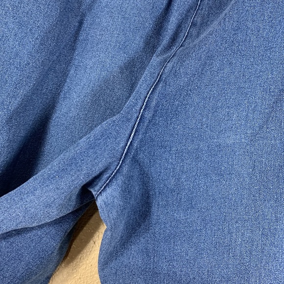 Allison Daley Jeans Pants Blue 22W Mid Rise 100% Cotton Medium Wash Ankle Crop - Picture 9 of 13